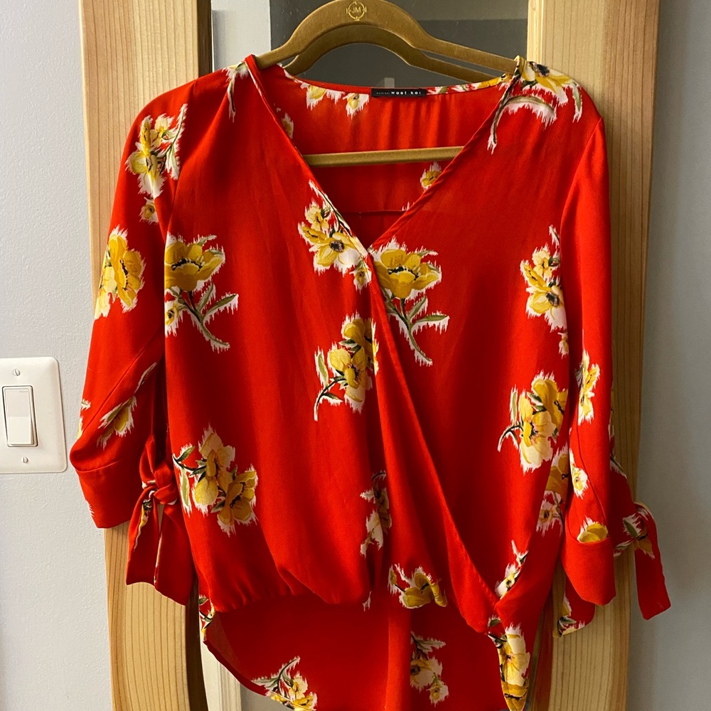 Stitch fix West Kei cross over blouse